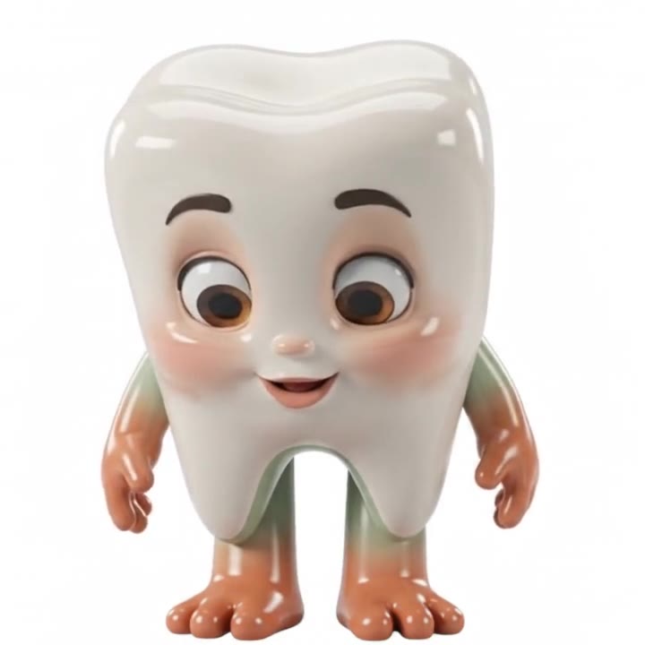 Dentike lefelé néz a tartalom felé
